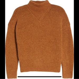 Dillon Mock Neck Pullover Sweater